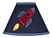 Sweet Jojo Designs Rocket Ship Navy Blue Lamp Shade for Space Galaxy Bedding Collection