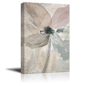 Abstract Flower Painting Wall Bedroom Living House
