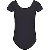 HIPPOSEUS Team Basic Short/Long Sleeve Leotard for Girls and Toddles Gymnastics Dance Ballet, AM0019