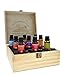 Essential Oils Wooden Box - Quality Storage Case For Aromatherapy (Holds 36)