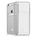 iPhone 6S Case, Fogeek Slim Fit Clear Soft TPU Case Cover with Card Slot for iPhone 6S/6 (Grey)