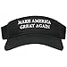 Armycrew Donald Trump Visor, Make America Great Again - Quality Embroidered 100% Cotton