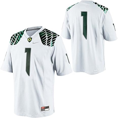 oregon ducks white jersey