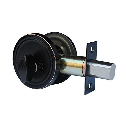 Constructor Deadbolt Oil Rubbed Bronze Door Lock Set Single Cylinder Pricepulse