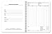 BookFactory Petty Cash Log Book/Notebook/Journal (8.5
