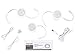 GetInLight Dimmable and Swivel, LED Puck Lights Kit with ETL List, Recessed or Surface Mount Design, Warm White 2700K, White Finished, (Pack of 3), IN-0107-3