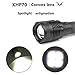 Pocketman Ultra Bright Handheld Flashlight，5000 Lumen XHP70 Tactical LED Flashlight Zoomable Torchlight,3 Light Modes for Camping Hiking and Home Emergency (Battery not Included)