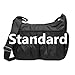 VOLGANIK ROCK Crossbody Purses for Women Shoulder Handbags Lightweight Waterproof Nylon Travel Bag Ladies Pocketbooks(Black)