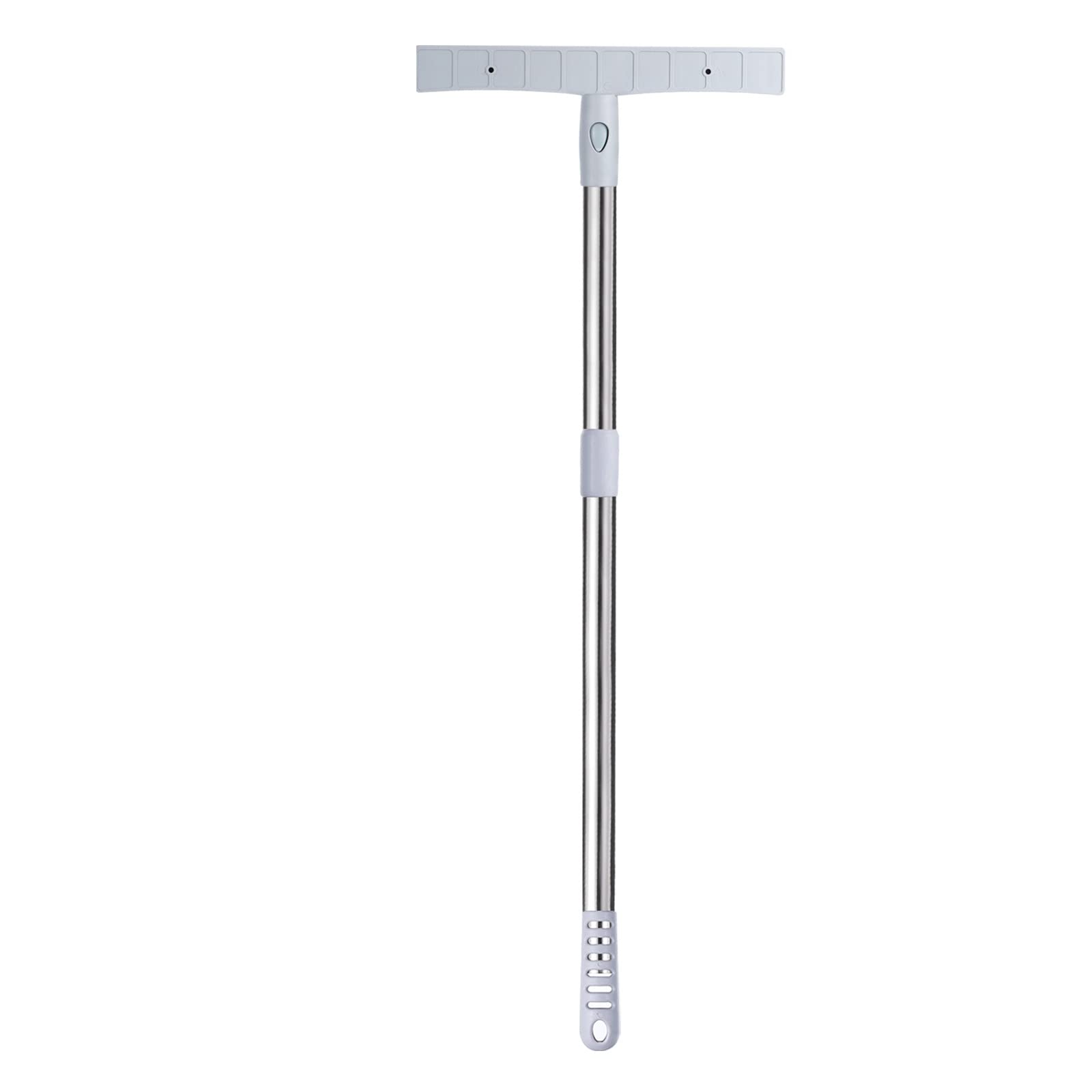 PATIKIL 32" Handheld Adjustable Sign Holder Airport Pick Up Sign Poster Holder Tour Guide Sign Holder Sign Stake Pole Stainless Steel, Silver