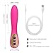 Vibrator, Louviva G Spot Vibrator Clitoris and Vaginal Stimulation Intelligent Voice-activated Vibration , 100% Waterproof, 7 Frequency [Super Quiet]