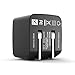 Vinsic 2.4A USB Charger 12W Dual USB Wall Charger for iPhone 5 5s 5c, iPad, samsung galaxy, and Android or USB Devices (Black)