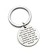 You have held him in your arms Mother Gift for Future Mother in Law Wedding Groom Stainless Steel Keychain Key Ring