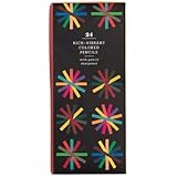 24 Piece Colored Pencil Set with Sharpener