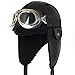 ililily Aviator Hat Winter Snowboard Fur Ear flaps Trooper Trapper Pilot Goggles