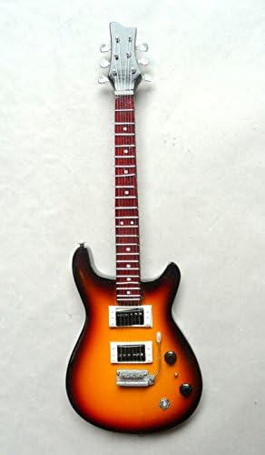 Guitare Miniature Décoration Guitare Guitar Gibson PRS 25 cm Handmade FROM Wood # 132