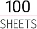 enKo [100 Sheets; 200 Labels] - 5-1/2 x 8-1/2