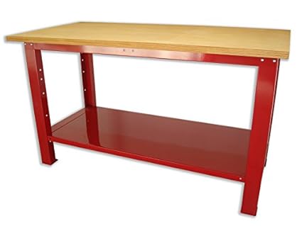 Banco Da Lavoro Con Piano In Legno 1500x750x880 Serie Industria Sogi X3 10