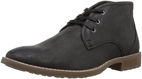 MARC NEW YORK Men's Cedarcliff Chukka Boot, Black/Gum/Cymbal, 10 D US
