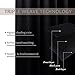 NICETOWN Halloween Living Room Blackout Curtains and Drapes, Black Solid Thermal Insulated Grommet Blackout Drapery Panels for Window (2 Panels, 42 Inch Wide by 45 Inch Long, Black)