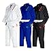 Sanabul Kids Highlights Brazilian Jiu Jitsu BJJ Gi (White, K4)