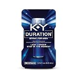 K-Y Duration Male Genital Desensitizer Spray, 0.16 fl Oz., 36 Sprays