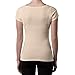 Thompson Tee With Underarm Sweat Pads Original Fit Scoop, Beige, Small