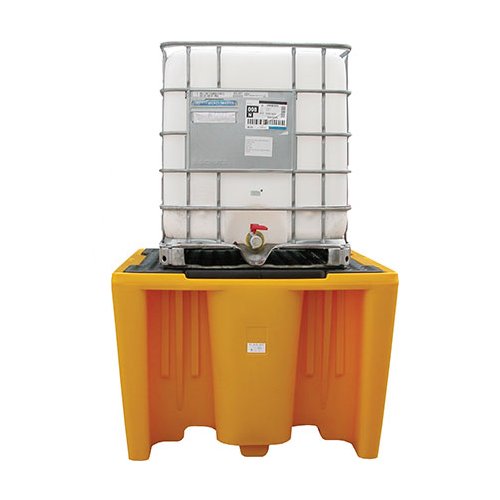 Single IBC Spill Pallet - With Grid