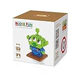 LOZ Diamond Blocks Nanoblock Toy Story Squeeze Toy Aliens Educational Toy 120pcs