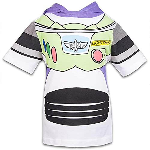Disney Toy Story Boys Hooded Shirt Toy Story Costume Tee Buzz