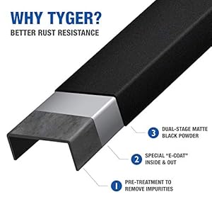 thumbnail image 2 of Tyger Auto LanderX Running Board Compatible With 2024-2025 Toyota 2 of 9