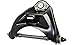 Evan Fischer Front, Driver Side, Upper Control Arm Compatible with 1982-1983 Chevrolet Malibu, Fits 1982-2003 Chevrolet S10 & 1995-2005 Chevrolet Blazer Rear Wheel Drive