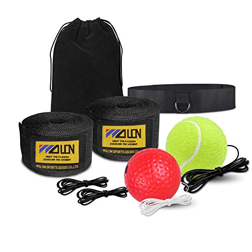 image for Sport-Fire Boxing Ball Great for Training Speed Reactions and Hand Eye