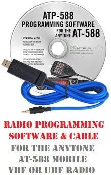Amazon Com Anytone At 5 Two Way Mobile Radio Programming Software Cable Kit Car Electronics