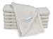 SALBAKOS - Premium Washcloths 12 Pack Set, 100% Turkish Cotton, Highly Absorbent & Quick Dry, Face Towels Wash Cloths for Hotel, Spa & Gym | 13