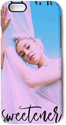 Dolorexri iPhone 8 Case/iPhone 7 Case Ariana-Grande-Sweetener-Album Matte TPU Bumper Protective Anti-Scratch Resistant Phone Case Cover Compatible with iPhone 7/8