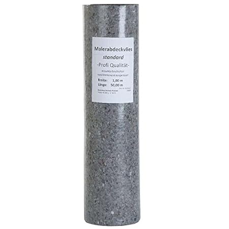 Schwerer Malervlies 50m² 220g/m² Bodenschutz Abdeckvlies Umzug Schutzvlies Folie