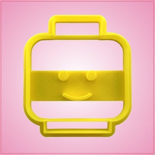 Photo 1 of Detailed Toy Block Head Cookie Cutter 3-1/2 Inches