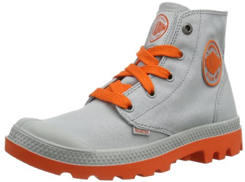 Palladium duo chrome boot,armor/coral,14 m us