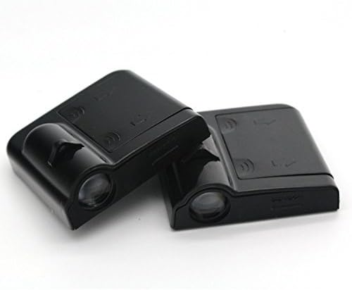 2 x Wireless LED Car Door Shadow Laser Projector Logo Light for NISSAN All Series All Years