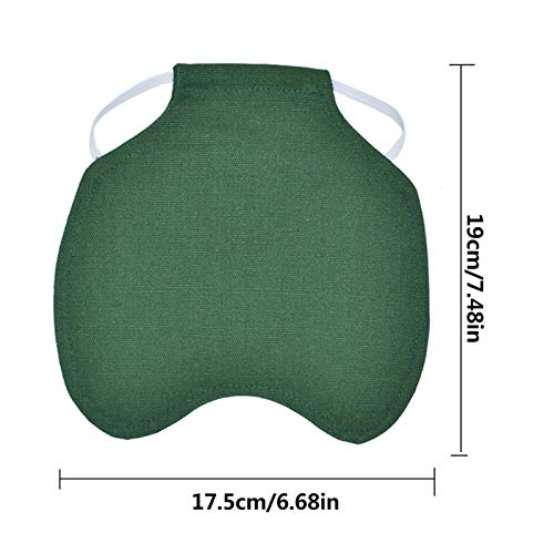 Hangarone Hühnersattel Hen Duck Schürze Sattelweste, einzelne langlebige Baumwolle Henne Schürzen Henne-Flügelschutz mit elastischen Trägern, Henne-Schürzen für Geflügelpflege Zubehör – Bild 3