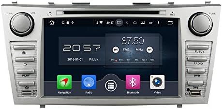 Android 6.0.1 RAM 2G ROM 32G 8 Core 2 Din Car Stereo 8 Inch 1024*600 Car DVD Player GPS Navigation For Toyota CAMRY 2007-2011