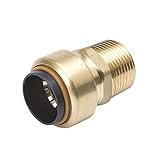 Blue Hawk Compression/Push x Male dia Male Adapter