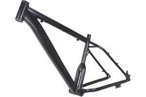 26er 4.0" Tire Fat Bike Frame 17" Frame Aluminum Alloy Disc Brake Frame 195mm QR for Snow/Beach/Off-Road Mountain Bikes
