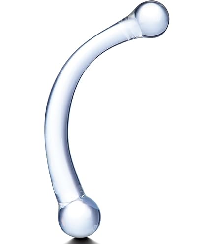 Amazon.com: Gls Double Trouble Glass Dildo Sex Toy  Dual-Ended Dildo with  Ribbed Shaft & G-Spot Curves for Intense Sensation, Perfect for Couples or  Solo Play, Temperature Play Sex Toys for Her. :