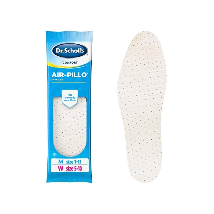 Dr. Scholl's AIR-PILLO Insoles // Ultra-Soft Cushioning and Lasting Comfort with Two Layers of Foam that Fit in Any Shoe…