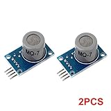WINGONEER 2PCS MQ-7 MQ7 Carbon Monoxide Detection Sensor Module CO Gas Sensor Module