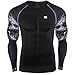 zipravs Layer MMA Running Compression Shirt Long Sleeve