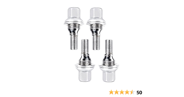 XtremeAuto® 4 x rueda de repuesto tuercas M12 x 1,25 de ...
