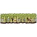 Bedtime Originals Friendly Forest Woodland Lamp Window Valance, Green/Brown