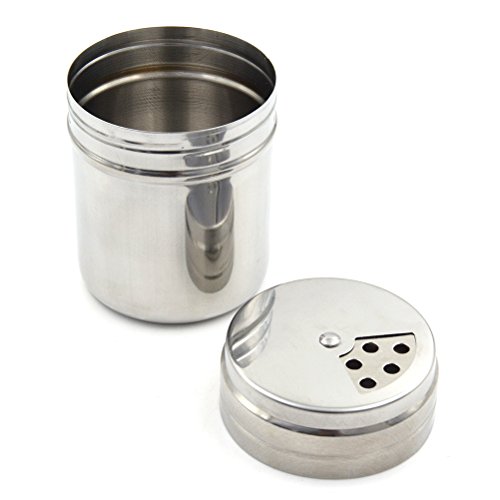 Stainless Steel Multifunctional Shaker for Icing Sugar, Cocoa, Flour, Chili Powder, Pepper - Thumbnail 4